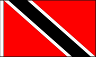 Trinidad and Tobago Hand Waving Flags